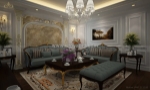 Thiết kế - thi công nội thất tân cổ điển tại chung cư king palace nguyễn trãi