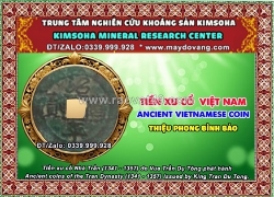 Thiệu phong bình bảo - tiền xu cổ nhà trần (1341-1357)