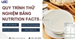 Thử nghiệm bảng nutrition facts yến sào
