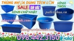 Thùng nhựa dung tích lớn - giải pháp tiện lợi cho mọi nhu cầu sử dụng, lưu trữ và xử lý