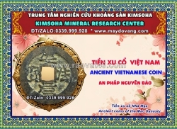 Tiền xu cổ nhà mạc - an pháp nguyên bảo