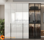 Tủ áo gỗ công nghiệp mdf cánh kính cửa mở cao cấp dsrguk