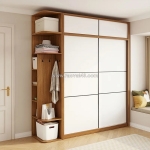 Tủ áo gỗ công nghiệp mdf cửa lùa phong cách eth