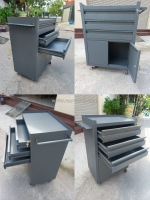 Tủ để đồ nghề 3 ngăn 1 hộc kt 400x630x900mm