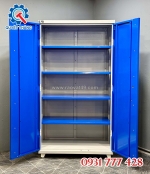 Tủ đồ nghề 2 cánh ally qt-hc08 – tủ đựng dụng cụ cơ khí cao cấp cho xưởng sản xuất chuyên nghiệp