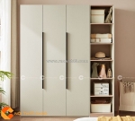 Tủ quần áo gỗ mdf cánh mở kèm kệ đựng đồ thông minh