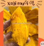 Xoài muối ớt – đồ ăn vặt ngon việt nam khiến giới trẻ mê mẩn