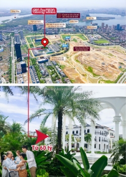 🏡 độc quyền chỉ 02 căn btlk 140m2 hướng nam – view trực diện vườn hoa 6000m2