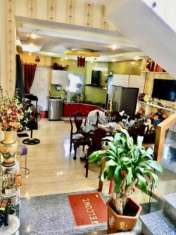 ♥ mặt tiền nguyễn hoàng, gần nguyễn văn linh, 55m2, 4 tầng đẹp, kinh doanh, 8.x