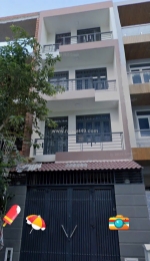 90m2 - giá 16.5 tỷ - 4 tầng - 5pn - đường số 8 kdc ven sông, q7