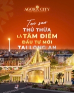 Agora city đô thị mới đáng sống phía tây tp.hcm
