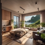 Bán căn studio view vịnh lan hạ - sun group giá chỉ 1,9 tỷ full nội thất