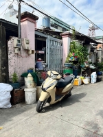 Bán đất tặng nhà c4 136m2 mặt tiền chợ gò công long thạnh mỹ, giá 6.x tỷ