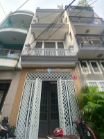 Bán nhà 4 tầng đúc, hxh lê văn sỹ p1 tb, 4pn, đối diện nhà hàng hương cau, chỉ