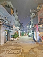 Bán nhà mặt tiền hẻm phạm hùng 4x16 chỉ 9 tỷ 8