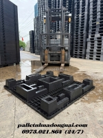 Bán pallet nhựa kích thước 1050x1050x140mm – hàng chất lượng cao, giá tốt!