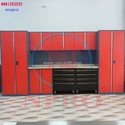 Bàn thao tác tổng hợp kt: 3000wx600dx2000hmm