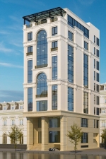Bán tòa building mặt phố hàng chuối 225m/ 9t thang máy, mặt tiền 10.5m