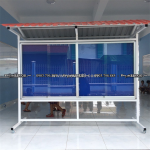 Bảng thông báo ngoài trời có chân cho trường đại học