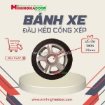 Bánh xe cổng xếp loại lớn tối ưu cho cổng dài