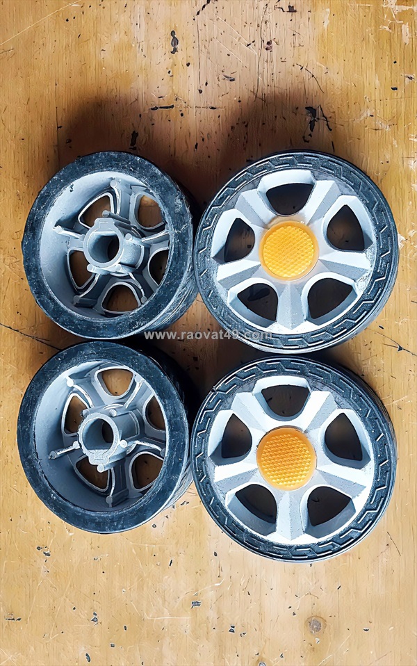 Bánh xe cổng xếp loại lớn tối ưu cho cổng dài