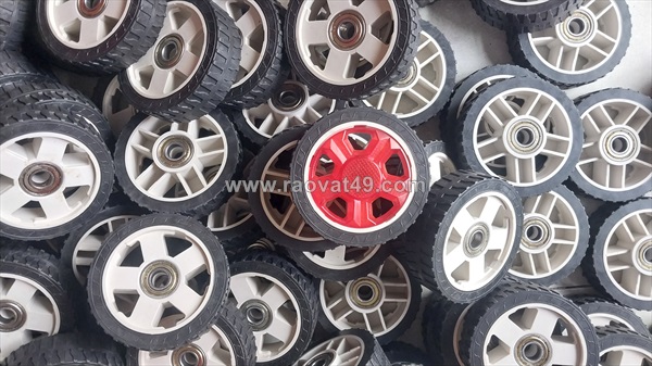 Bánh xe thân cổng xếp lỗ cốt 12mm | phụ kiện cổng minh nghĩa