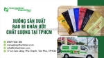 Bao bì khăn ướt đẹp – in ấn sắc nét, giá rẻ tại xưởng