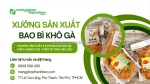 Bao bì khô gà giá rẻ, in theo yêu cầu tphcm