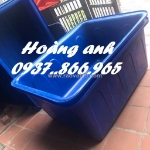 Bồn nhựa dung tích lớn hình tròn và hình chữ nhật, bồn nhựa hình chữ nhật