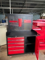 Các mẫu tủ đồ nghề, xe đẩy 3 ngăn, bàn nguội cơ khí