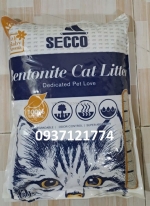 Cát mèo bentonite secco – giải pháp vệ sinh hiệu quả cho mèo cưng