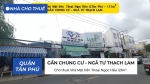Cho thuê nhà mặt tiền thoại ngọc hầu 121m² - cạnh chung cư - ngã tư