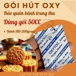 Chống mốc bánh trung thu hiệu quả bằng gói hút oxy