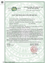 Chứng từ cần thiết để công bố sản phẩm thực phẩm