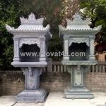 Có nên làm am thờ đá xanh nguyên khối cho khu lăng mộ nhỏ không?