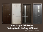 Cửa nhựa đài loan chống nước, chống mối mọt