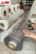 Cuộn nhựa pvc dẻo trong suốt giá tốt tại bắc ninh