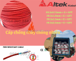 Dây báo cháy, chống cháy chống nhiễu 1px1.5mm altek kabel