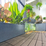 Đột phá không gian sống với bể cá composite sang trọng