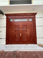 Giá cửa thép vân gỗ tại đà lạt/ cửa đẹp chính hãng 2