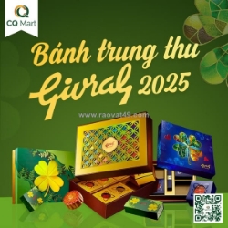 Givral giới thiệu phiên bản bánh trung thu thanh đạm cho mọi nhà
