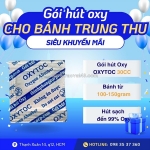 Gói hút oxy cho bánh trung thu an toàn không cần hóa chất