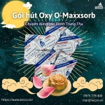 Gói hút oxy o-maxxsorb secco – chống mốc hiệu quả cho bánh trung thu và thực phẩm khô
