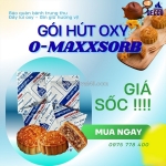 Gói hút oxy o-maxxssorb secco – ngăn mốc, bảo quản bánh trung thu hiệu quả