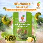 Hạt điều matcha rang bơ – mới lạ, béo bùi, thơm mát!
