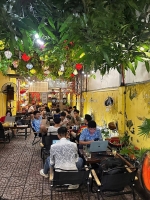 Hóc môn ,hot hot ! quán đẹp ! sang quán cafe s/vườn mặt tiền khu dân cư gần