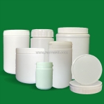 Hủ nhựa hdpe dày dặn, có kèm nắp và màng seal chống đổ