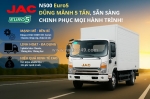 Jac n500 e5 – xe tải 5 tấn mạnh mẽ, tiết kiệm, đạt chuẩn euro 5