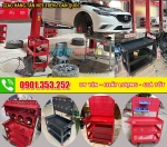 Kệ đựng đồ nghề 3 ngăn có bánh xe sơn tĩnh điện