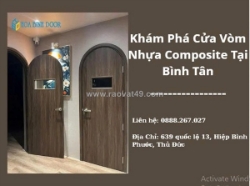 Khám phá cửa vòm nhựa composite tại bình tân